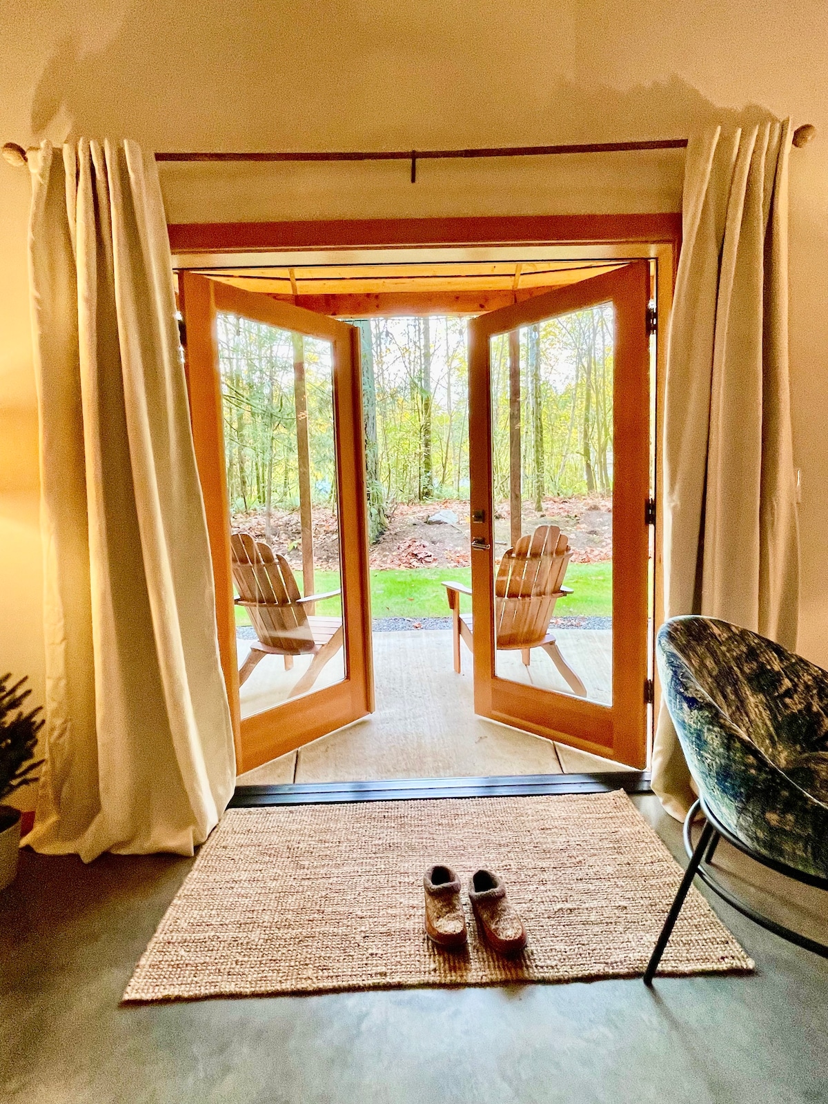 Round House cozy living space